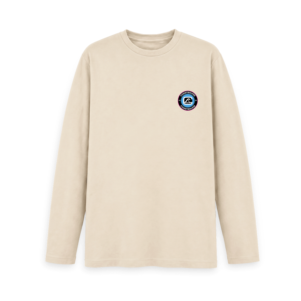 Oat Printed Long Sleeve T Shirt Front