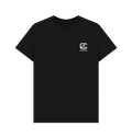 Black Printed T-shirt Front