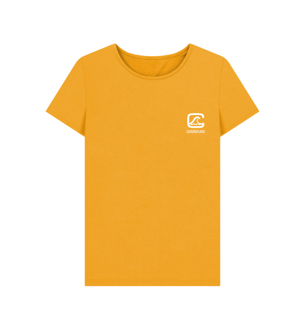 Mustard Printed T-shirt Front