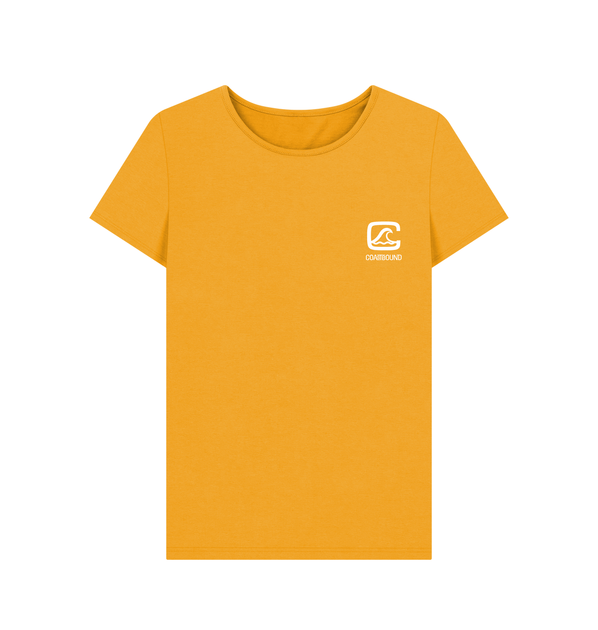 Mustard Printed T-shirt Front