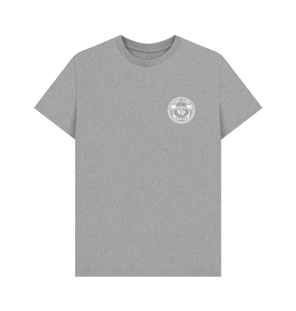 Athletic Grey Printed T-shirt Front