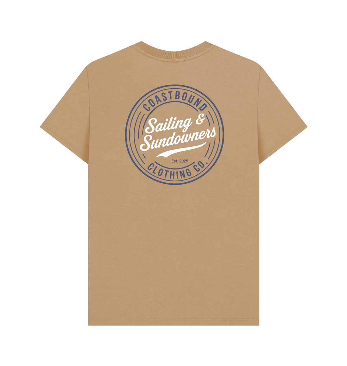 Sand Printed T-shirt Back