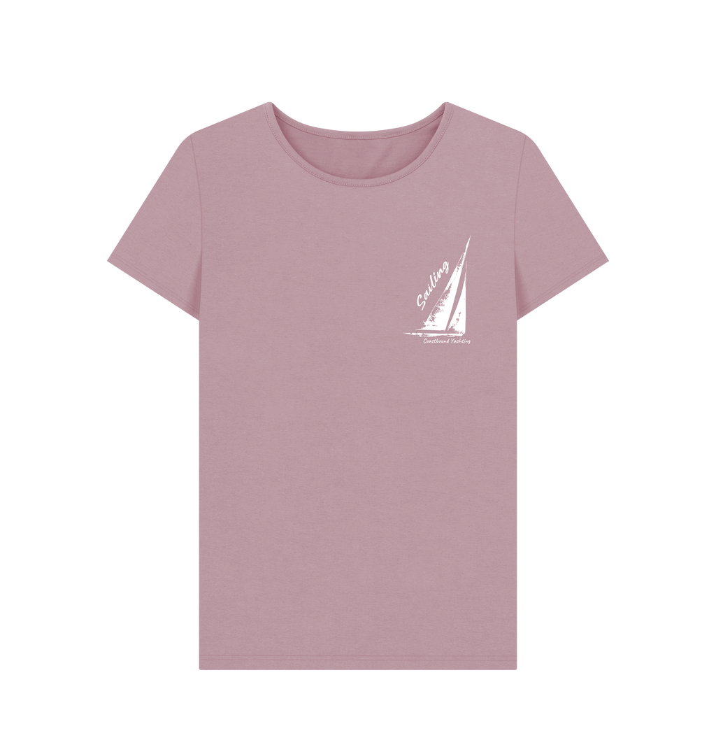 Mauve Printed T-shirt Front