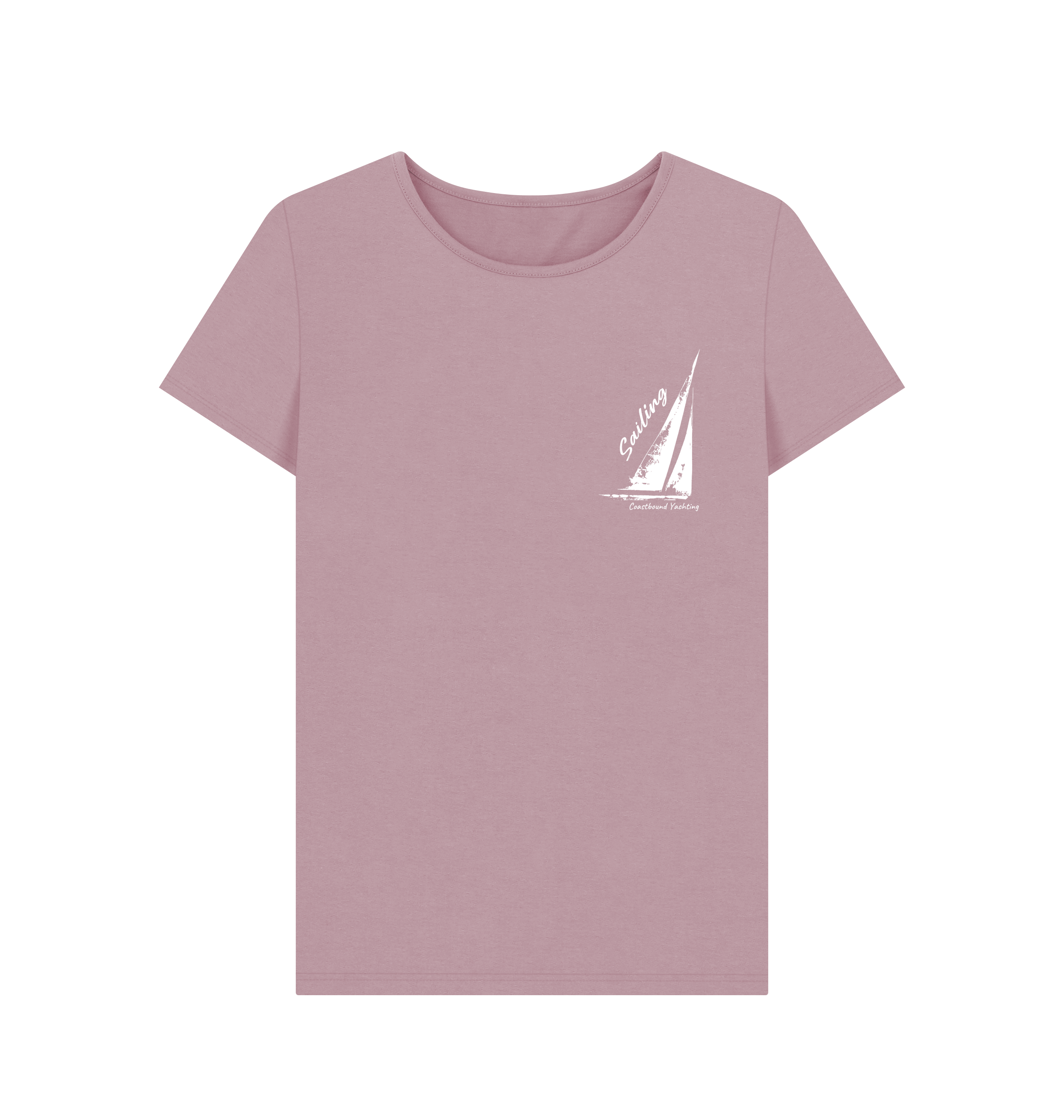 Mauve Printed T-shirt Front