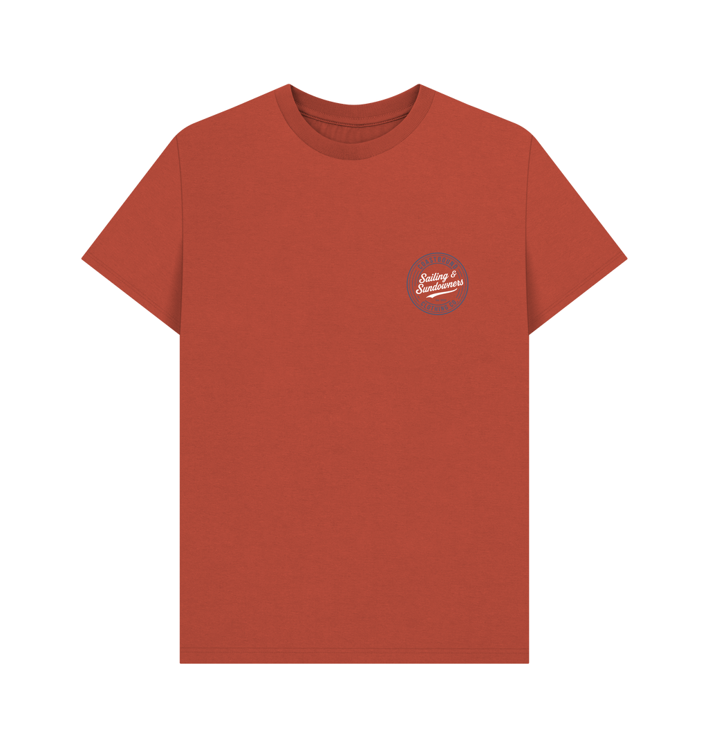 Rust Printed T-shirt Front