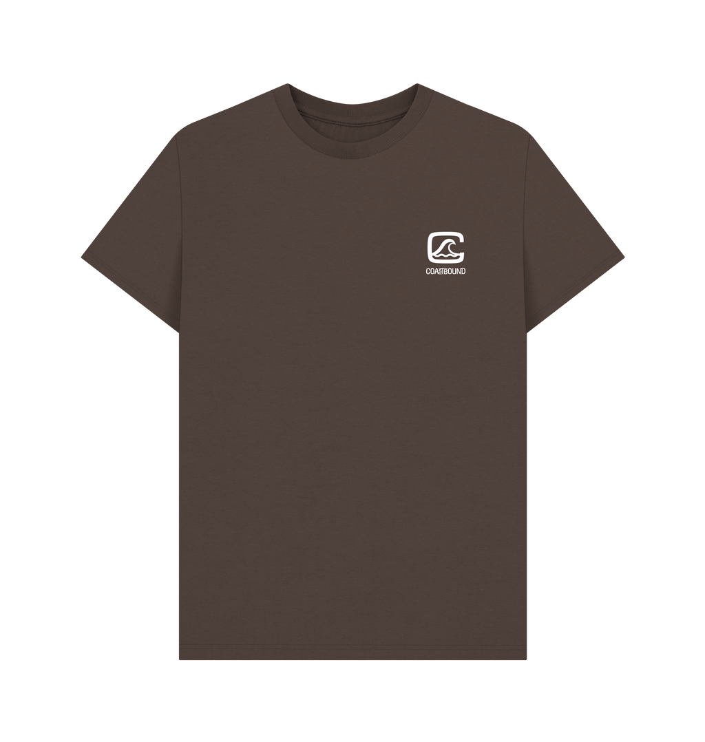 Chocolate Printed T-shirt Front