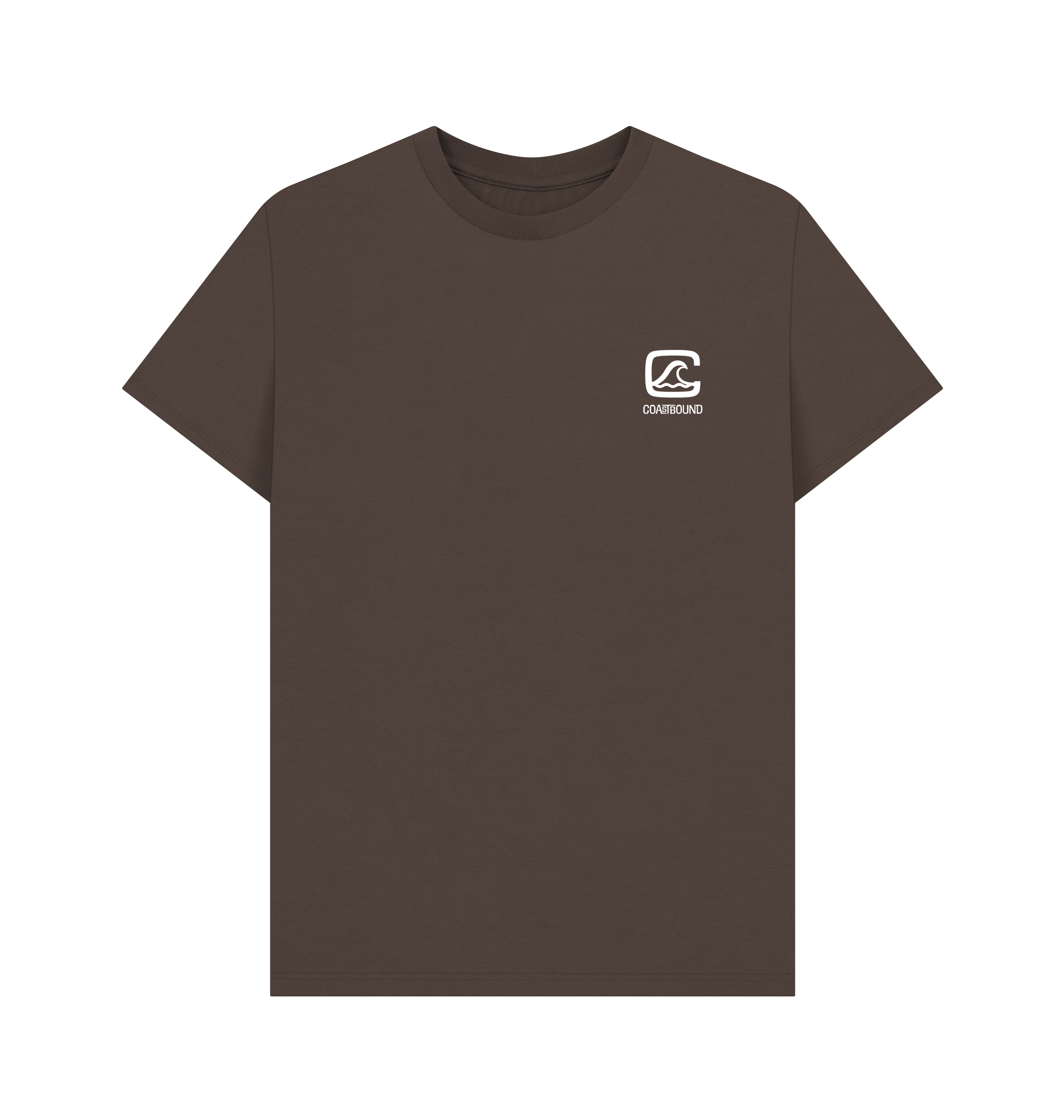 Chocolate Printed T-shirt Front
