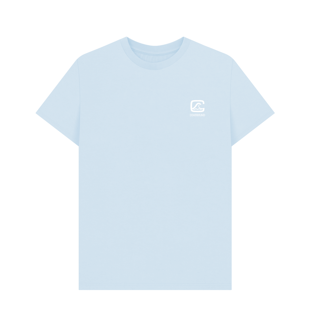 Sky Blue Printed T-shirt Front
