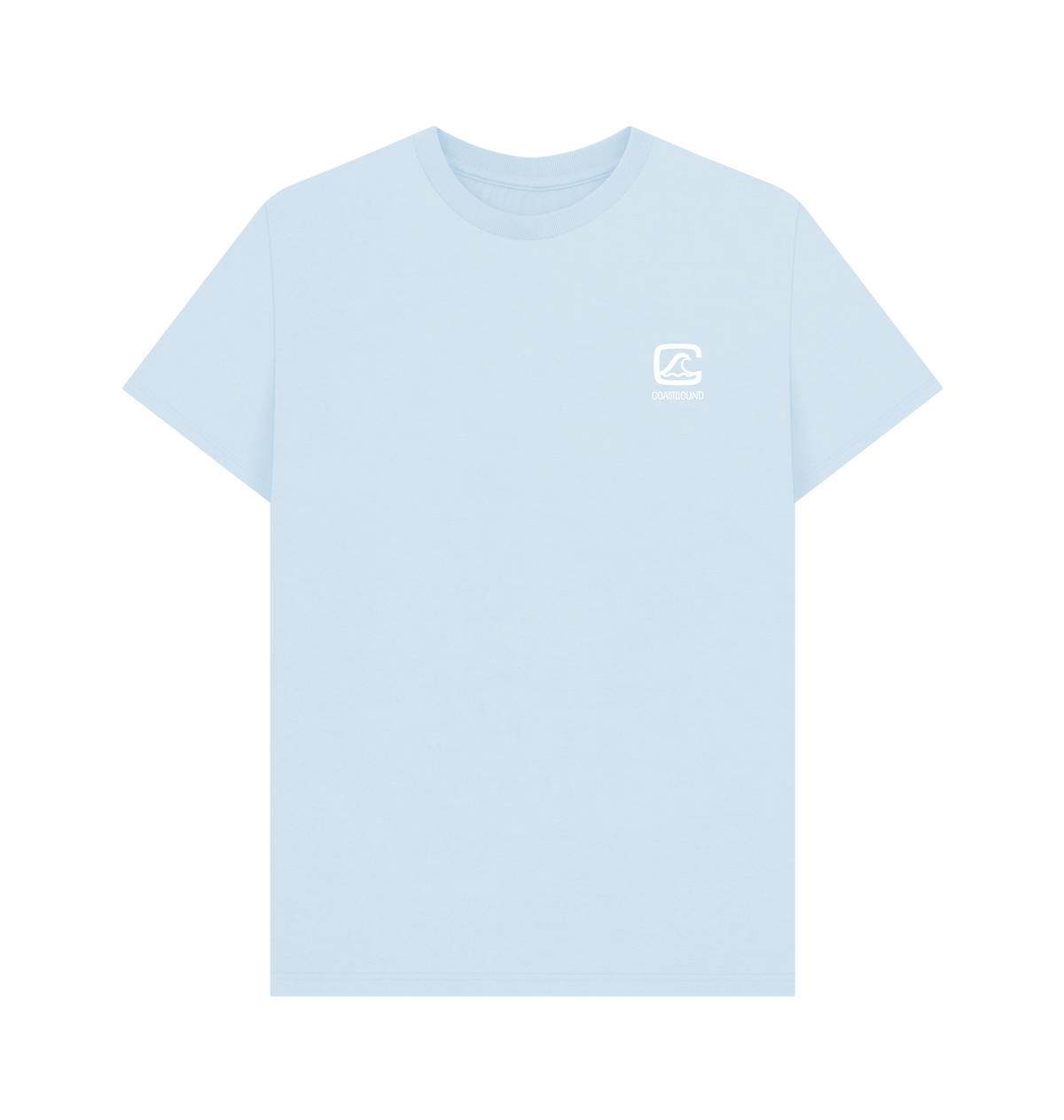 Sky Blue Printed T-shirt Front