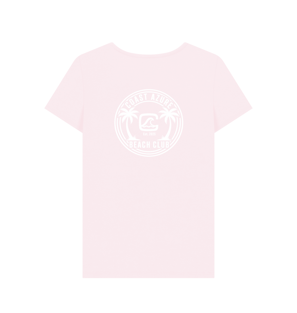 Pink Printed T-shirt Back