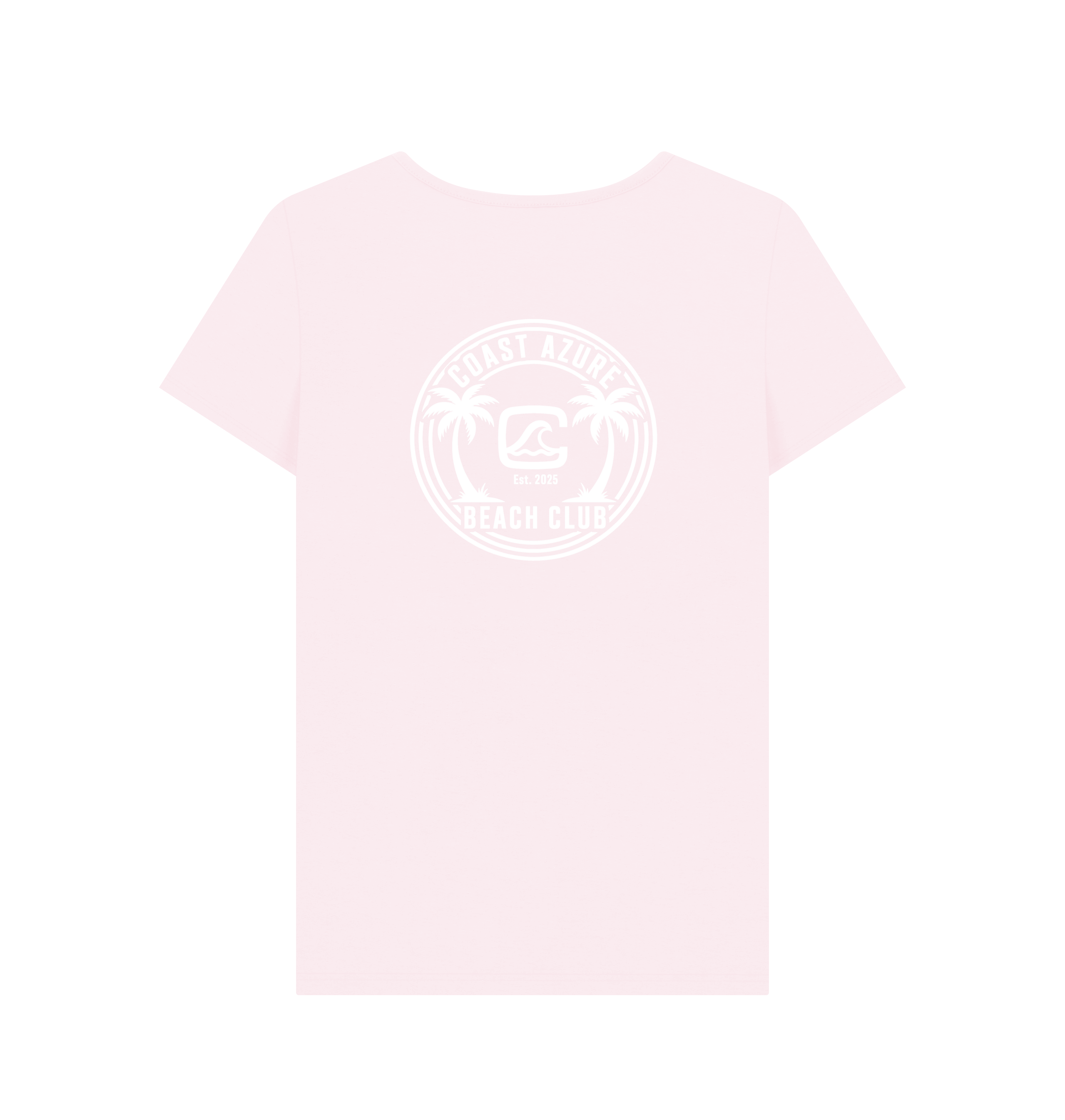 Pink Printed T-shirt Back