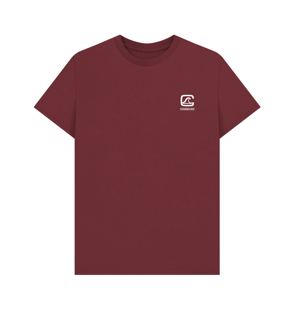 Red Wine Printed T-shirt Front