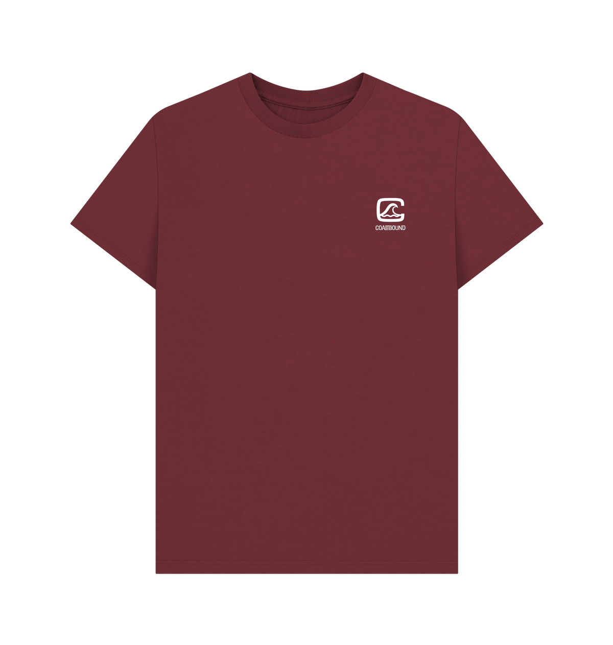 Red Wine Printed T-shirt Front