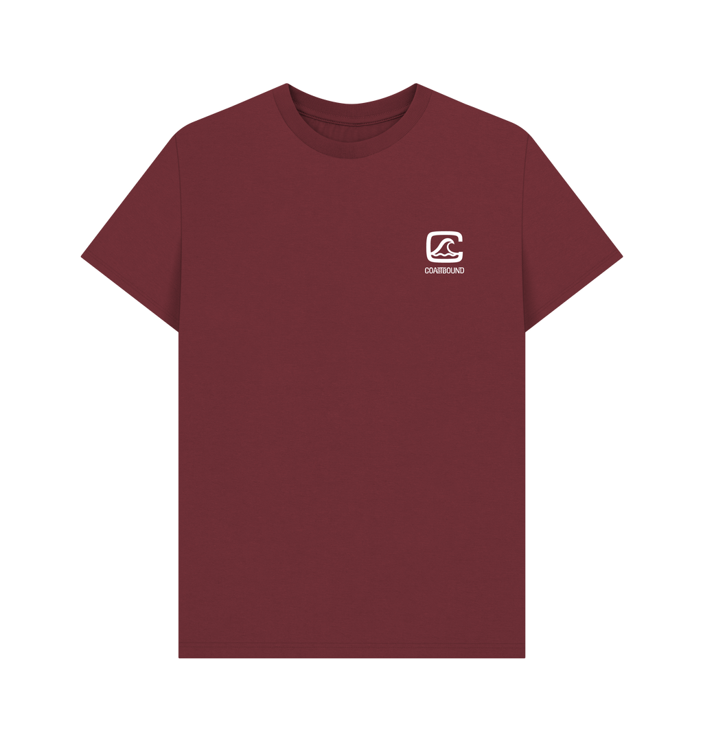 Red Wine Printed T-shirt Front