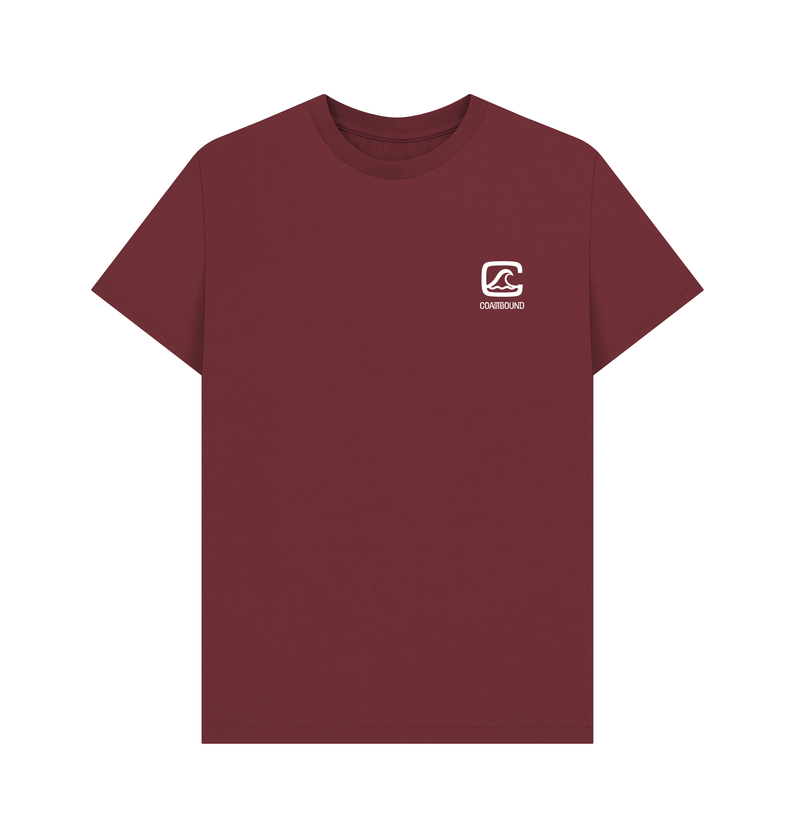 Red Wine Printed T-shirt Front