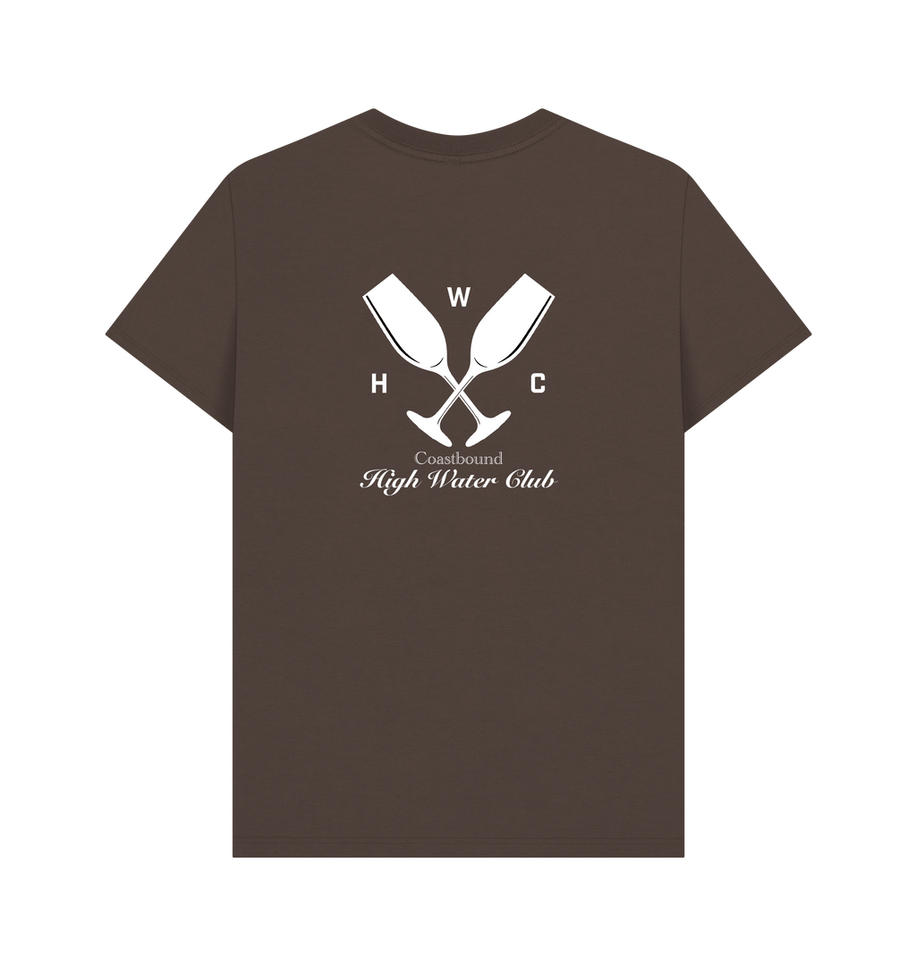 Chocolate Printed T-shirt Back