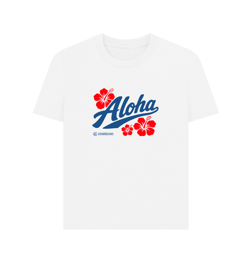 White Printed T-shirt Front