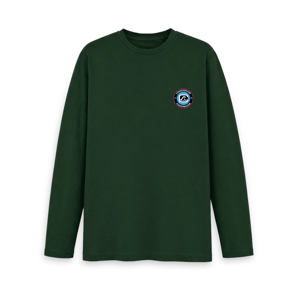 Evergreen Printed Long Sleeve T Shirt Front