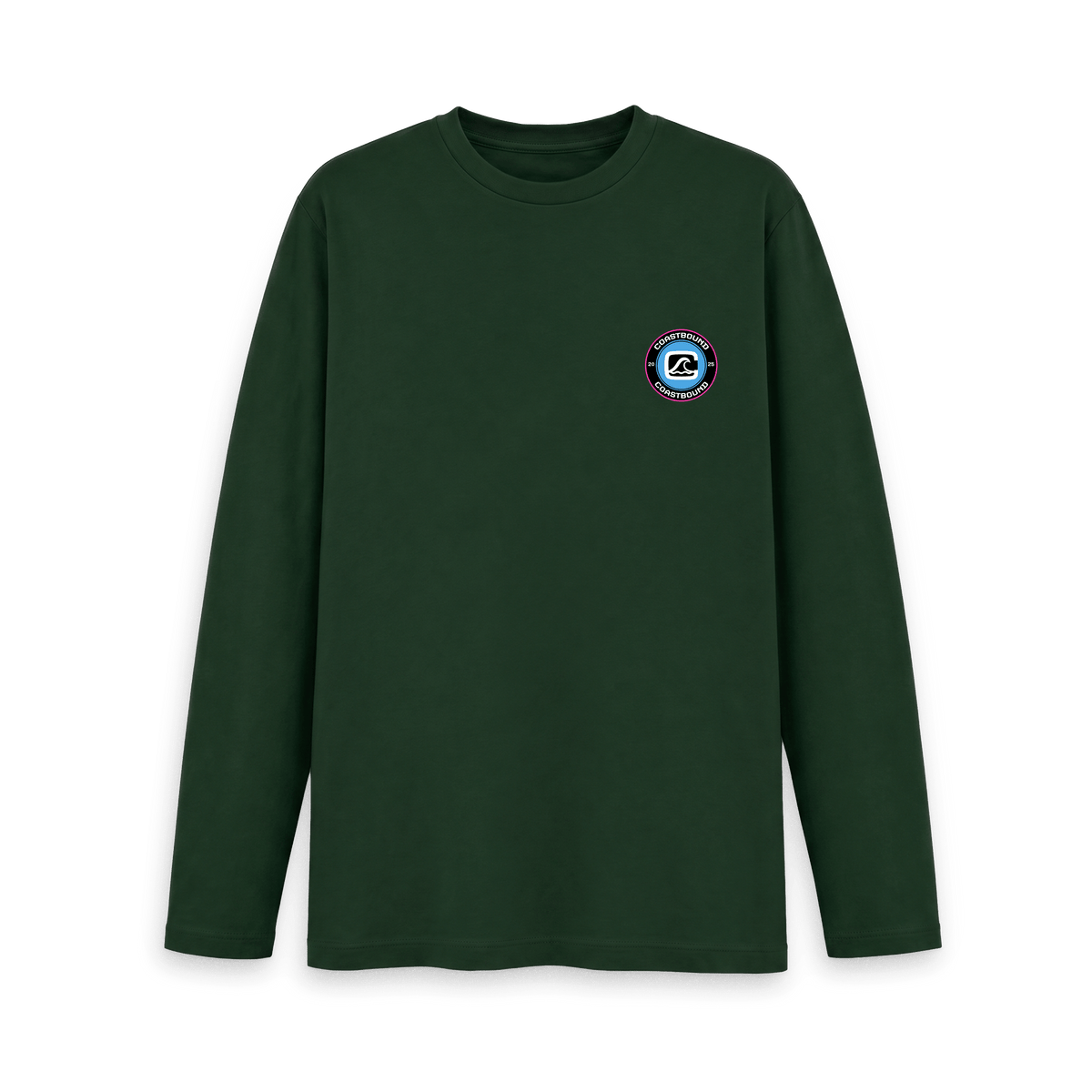 Evergreen Printed Long Sleeve T Shirt Front