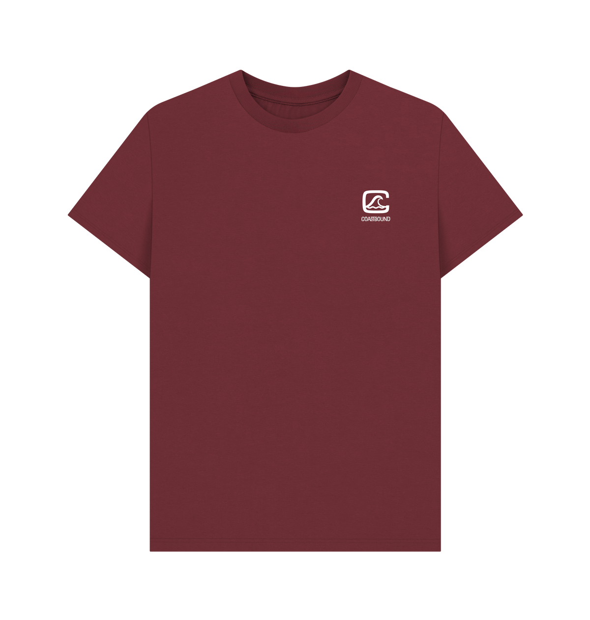 Red Wine Printed T-shirt Front