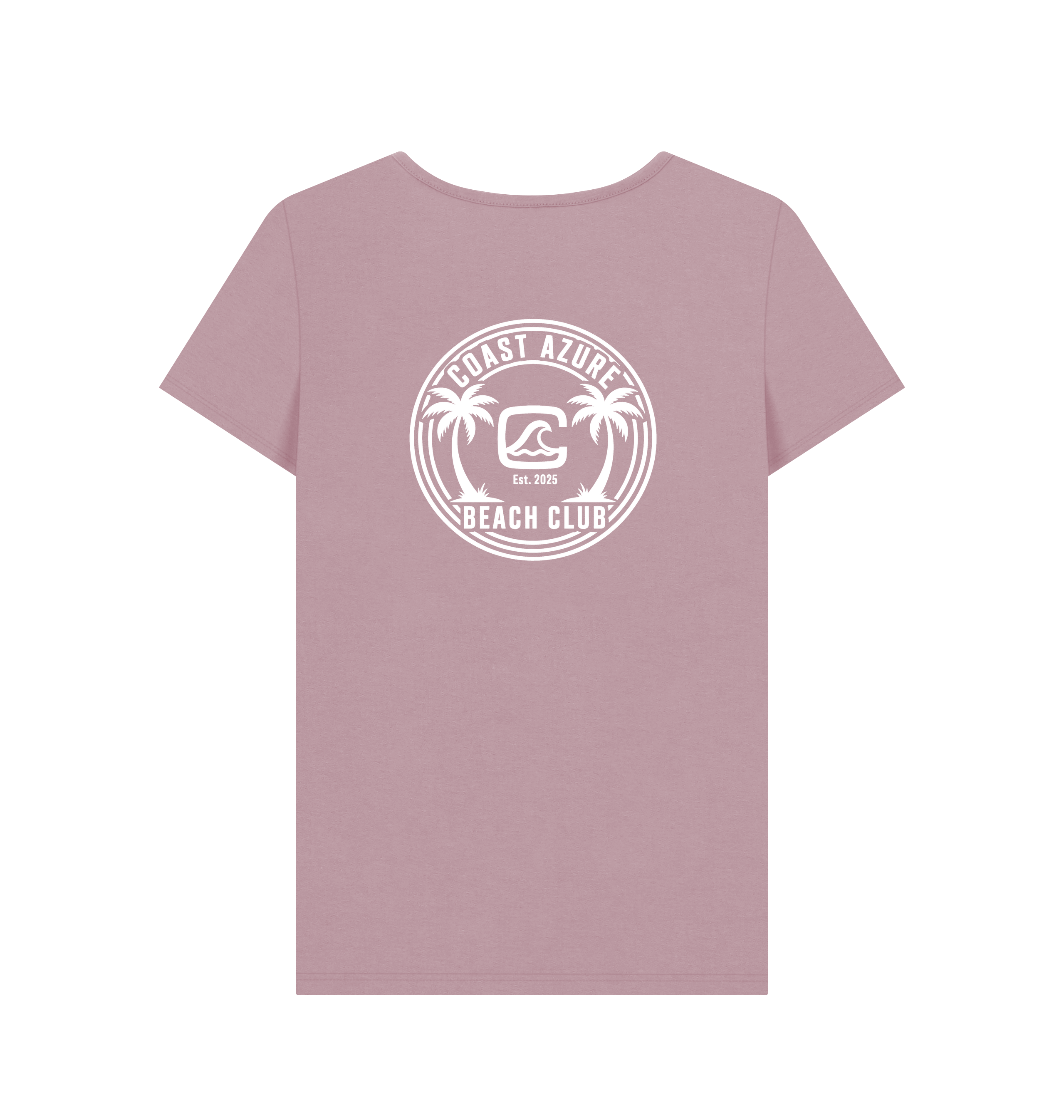 Mauve Printed T-shirt Back