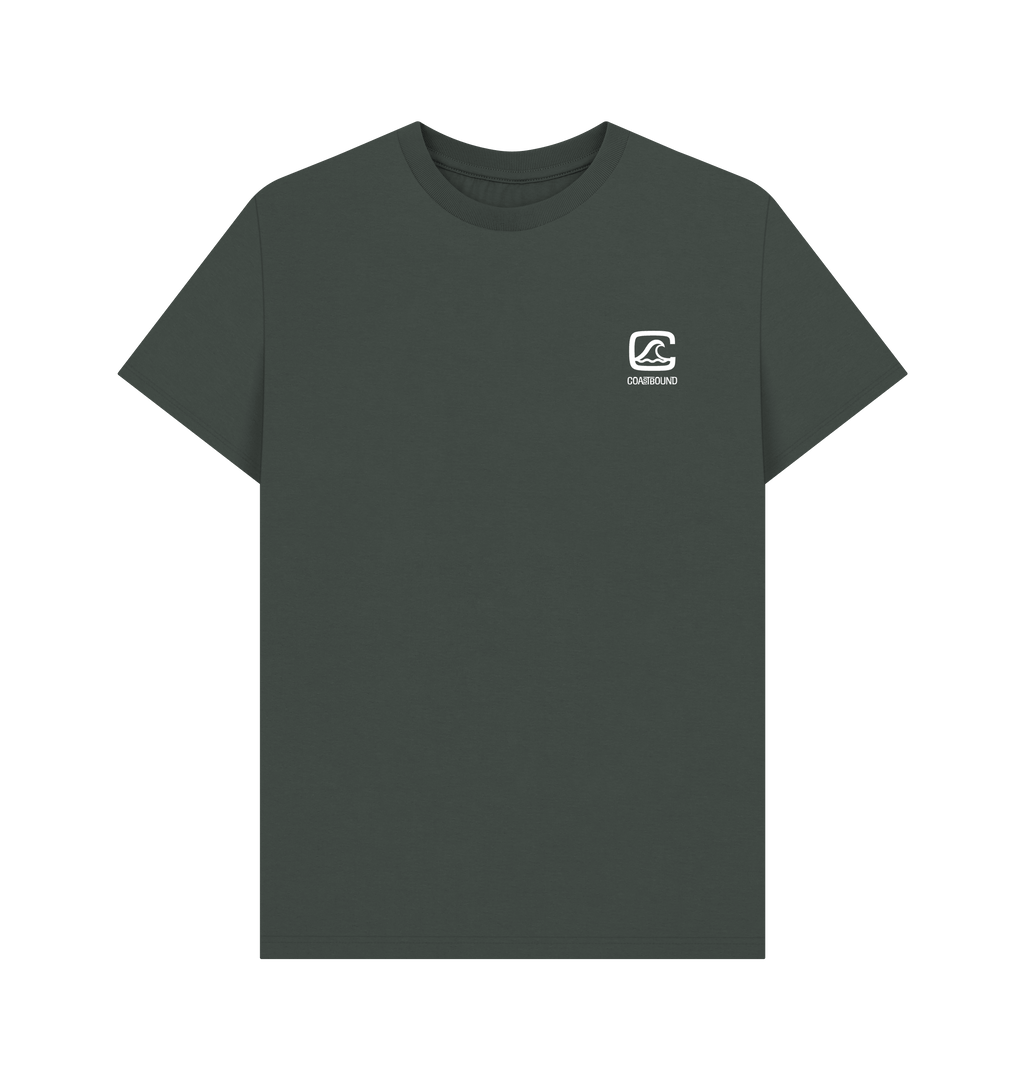 Dark Grey Printed T-shirt Front