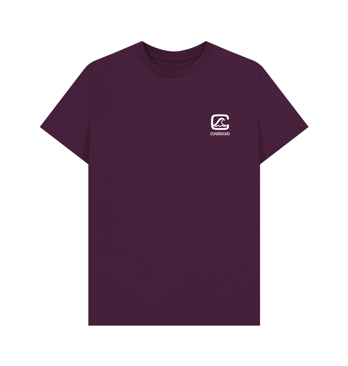 Purple Printed T-shirt Front