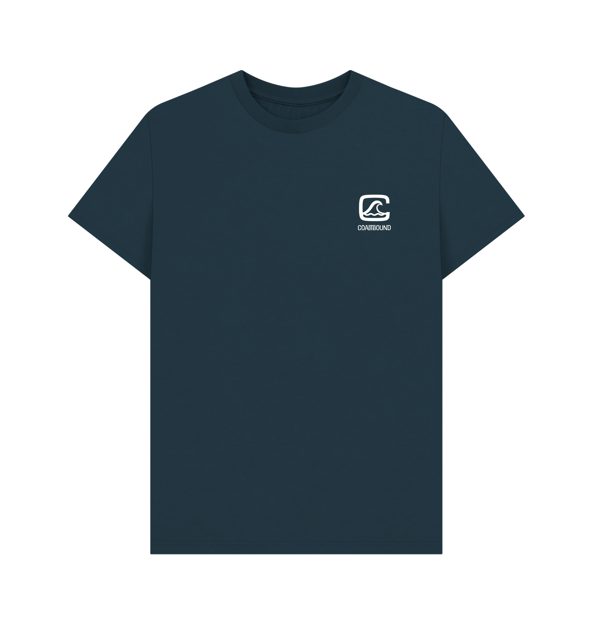 Denim Blue Printed T-shirt Front