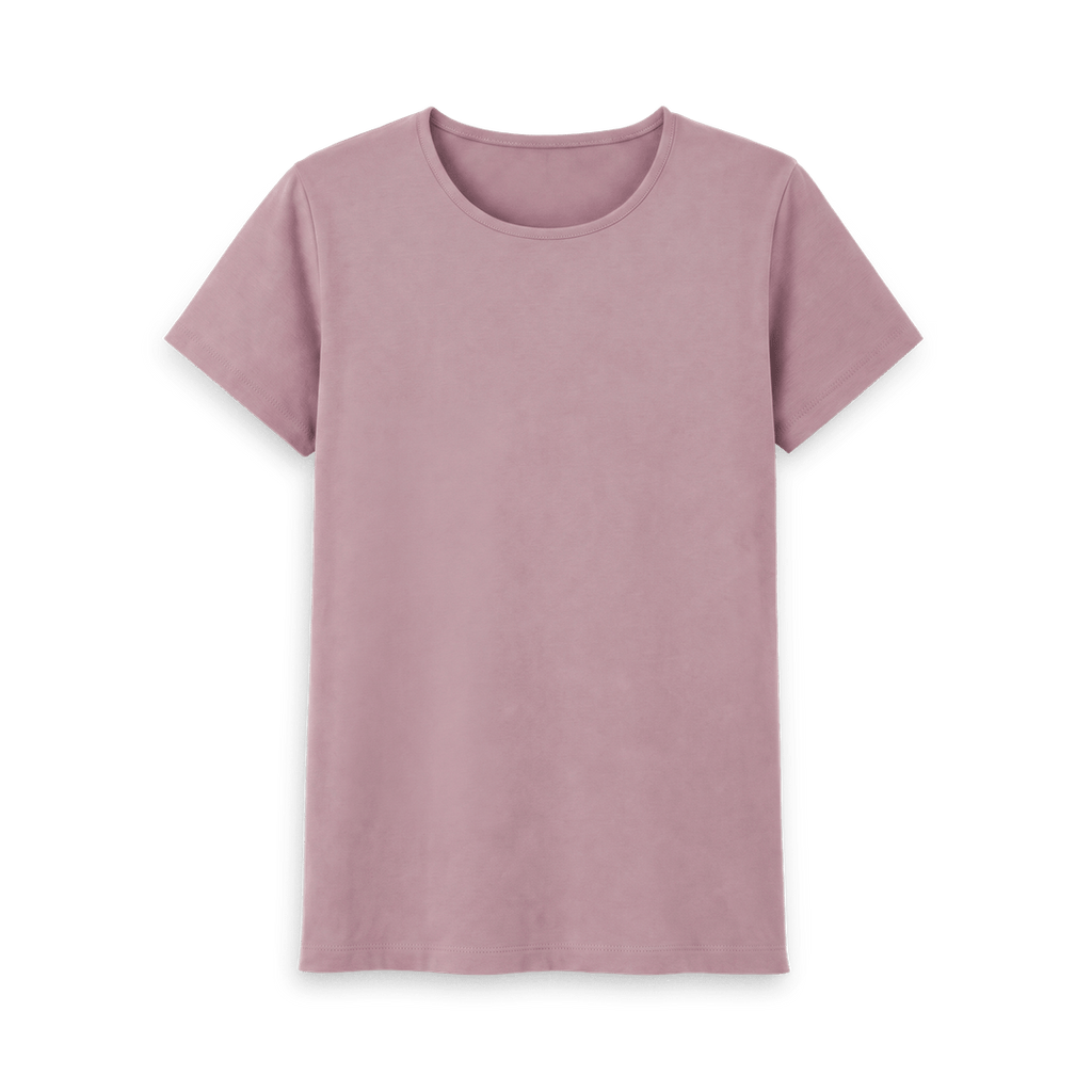 Mauve Printed T-shirt Front