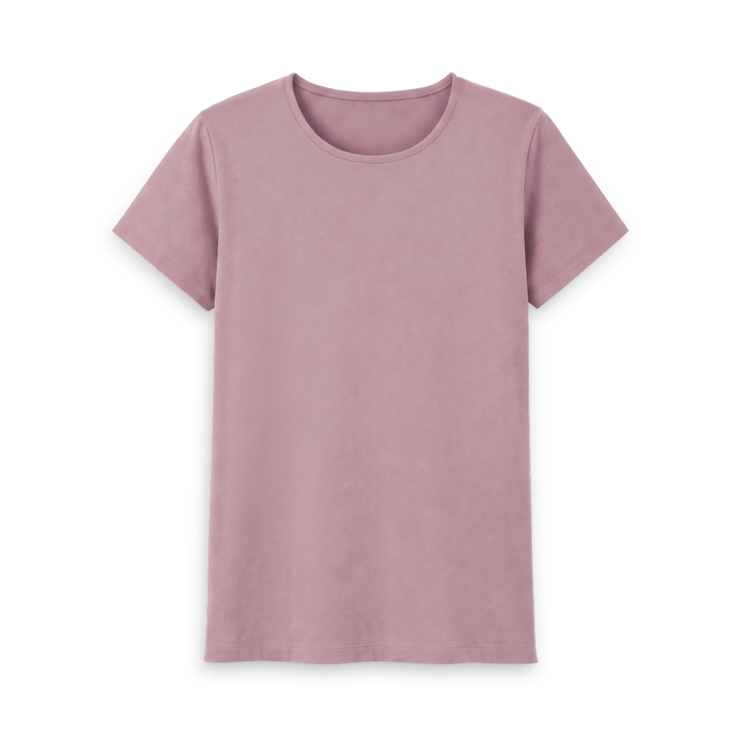 Mauve Printed T-shirt Front